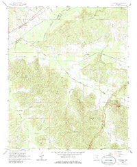Tomnolen Mississippi Historical topographic map, 1:24000 scale, 7.5 X 7.5 Minute, Year 1966