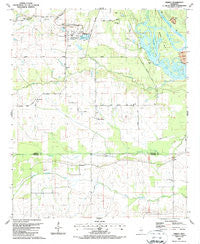 Trinity Mississippi Historical topographic map, 1:24000 scale, 7.5 X 7.5 Minute, Year 1987