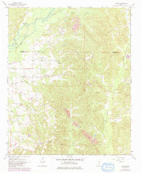 Turon Mississippi Historical topographic map, 1:24000 scale, 7.5 X 7.5 Minute, Year 1966