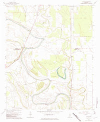 Vance Mississippi Historical topographic map, 1:24000 scale, 7.5 X 7.5 Minute, Year 1967