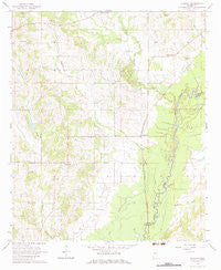 Vaughan Mississippi Historical topographic map, 1:24000 scale, 7.5 X 7.5 Minute, Year 1964