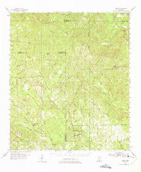 Vestry Mississippi Historical topographic map, 1:62500 scale, 15 X 15 Minute, Year 1954