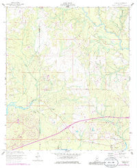 Vidalia Mississippi Historical topographic map, 1:24000 scale, 7.5 X 7.5 Minute, Year 1956