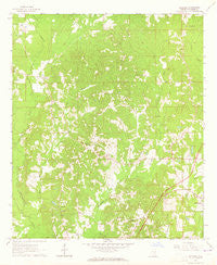 Waldrup Mississippi Historical topographic map, 1:24000 scale, 7.5 X 7.5 Minute, Year 1963