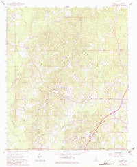 Waldrup Mississippi Historical topographic map, 1:24000 scale, 7.5 X 7.5 Minute, Year 1963