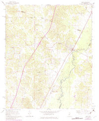 West Mississippi Historical topographic map, 1:24000 scale, 7.5 X 7.5 Minute, Year 1964