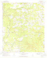 Whites Mississippi Historical topographic map, 1:24000 scale, 7.5 X 7.5 Minute, Year 1971