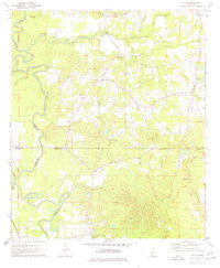 Whites Mississippi Historical topographic map, 1:24000 scale, 7.5 X 7.5 Minute, Year 1971