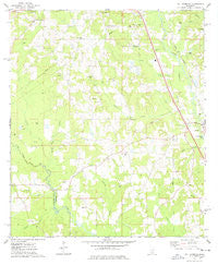 Williamsburg Mississippi Historical topographic map, 1:24000 scale, 7.5 X 7.5 Minute, Year 1974
