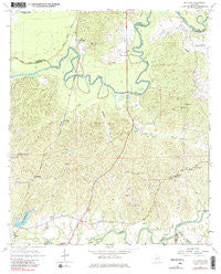 Willows Mississippi Historical topographic map, 1:24000 scale, 7.5 X 7.5 Minute, Year 1963