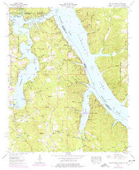 Yellow Creek Mississippi Historical topographic map, 1:24000 scale, 7.5 X 7.5 Minute, Year 1953