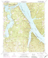 Yellow Creek Mississippi Historical topographic map, 1:24000 scale, 7.5 X 7.5 Minute, Year 1953