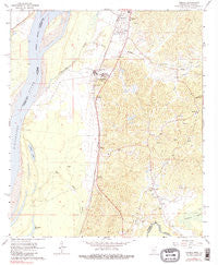 Yokena Mississippi Historical topographic map, 1:24000 scale, 7.5 X 7.5 Minute, Year 1963