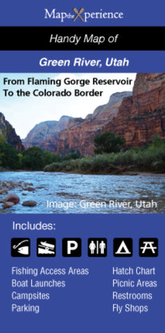 Buy map Green River, Utah Fishing Map