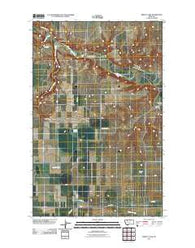 Abbott Lake Montana Historical topographic map, 1:24000 scale, 7.5 X 7.5 Minute, Year 2011