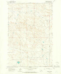 Akers Ranch Montana Historical topographic map, 1:24000 scale, 7.5 X 7.5 Minute, Year 1963