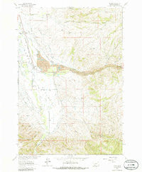 Alder Montana Historical topographic map, 1:24000 scale, 7.5 X 7.5 Minute, Year 1963