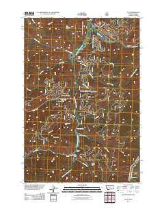 Alta Montana Historical topographic map, 1:24000 scale, 7.5 X 7.5 Minute, Year 2011