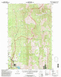 Arsenic Mountain Montana Historical topographic map, 1:24000 scale, 7.5 X 7.5 Minute, Year 1995