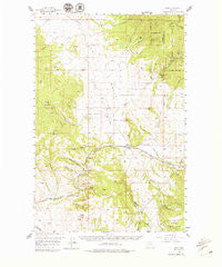 Avon Montana Historical topographic map, 1:62500 scale, 15 X 15 Minute, Year 1958