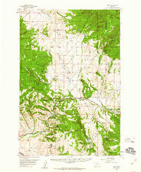 Avon Montana Historical topographic map, 1:62500 scale, 15 X 15 Minute, Year 1958