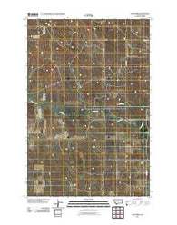 Ayer Spring Montana Historical topographic map, 1:24000 scale, 7.5 X 7.5 Minute, Year 2011