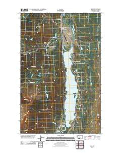 Babb Montana Historical topographic map, 1:24000 scale, 7.5 X 7.5 Minute, Year 2011