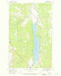 Babb Montana Historical topographic map, 1:24000 scale, 7.5 X 7.5 Minute, Year 1968