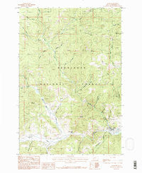 Basin Montana Historical topographic map, 1:24000 scale, 7.5 X 7.5 Minute, Year 1985