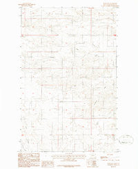 Bears Nest Montana Historical topographic map, 1:24000 scale, 7.5 X 7.5 Minute, Year 1983