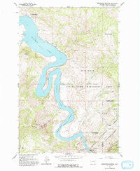 Beartooth Mountain Montana Historical topographic map, 1:24000 scale, 7.5 X 7.5 Minute, Year 1962
