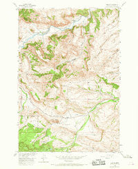 Beehive Montana Historical topographic map, 1:24000 scale, 7.5 X 7.5 Minute, Year 1956