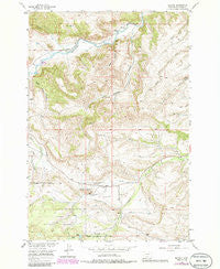 Beehive Montana Historical topographic map, 1:24000 scale, 7.5 X 7.5 Minute, Year 1956