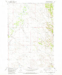 Belltower Montana Historical topographic map, 1:24000 scale, 7.5 X 7.5 Minute, Year 1980