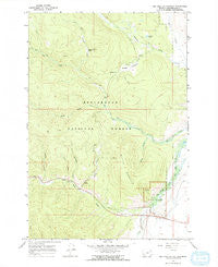 Big Hole Battlefield Montana Historical topographic map, 1:24000 scale, 7.5 X 7.5 Minute, Year 1966