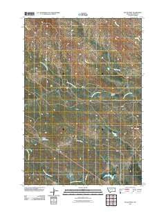 Black Point Montana Historical topographic map, 1:24000 scale, 7.5 X 7.5 Minute, Year 2011