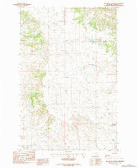 Blackfoot School Montana Historical topographic map, 1:24000 scale, 7.5 X 7.5 Minute, Year 1983