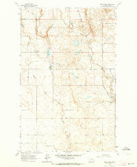 Blair Ranch Montana Historical topographic map, 1:24000 scale, 7.5 X 7.5 Minute, Year 1962