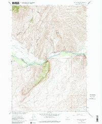 Block Mountain Montana Historical topographic map, 1:24000 scale, 7.5 X 7.5 Minute, Year 1960