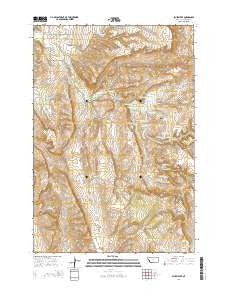 Bluewater Montana Current topographic map, 1:24000 scale, 7.5 X 7.5 Minute, Year 2014