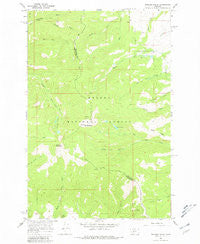 Boulder Baldy Montana Historical topographic map, 1:24000 scale, 7.5 X 7.5 Minute, Year 1966