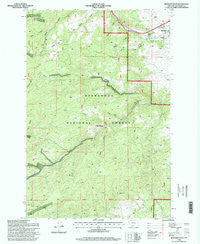 Boulder West Montana Historical topographic map, 1:24000 scale, 7.5 X 7.5 Minute, Year 1996