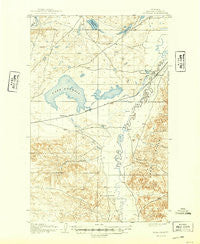 Bowdoin Montana Historical topographic map, 1:62500 scale, 15 X 15 Minute, Year 1905
