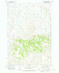 Box Elder Creek Montana Historical topographic map, 1:24000 scale, 7.5 X 7.5 Minute, Year 1973