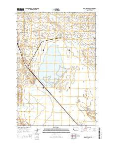 Broadview East Montana Current topographic map, 1:24000 scale, 7.5 X 7.5 Minute, Year 2014