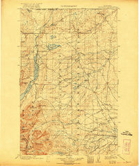 Browning Montana Historical topographic map, 1:125000 scale, 30 X 30 Minute, Year 1903