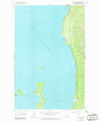 Bull Island Montana Historical topographic map, 1:24000 scale, 7.5 X 7.5 Minute, Year 1964