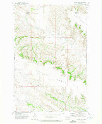 Butler Table Montana Historical topographic map, 1:24000 scale, 7.5 X 7.5 Minute, Year 1972