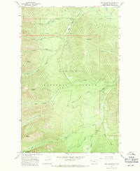 Cable Mountain Montana Historical topographic map, 1:24000 scale, 7.5 X 7.5 Minute, Year 1966