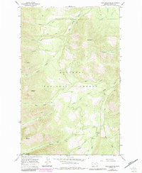 Cable Mountain Montana Historical topographic map, 1:24000 scale, 7.5 X 7.5 Minute, Year 1966